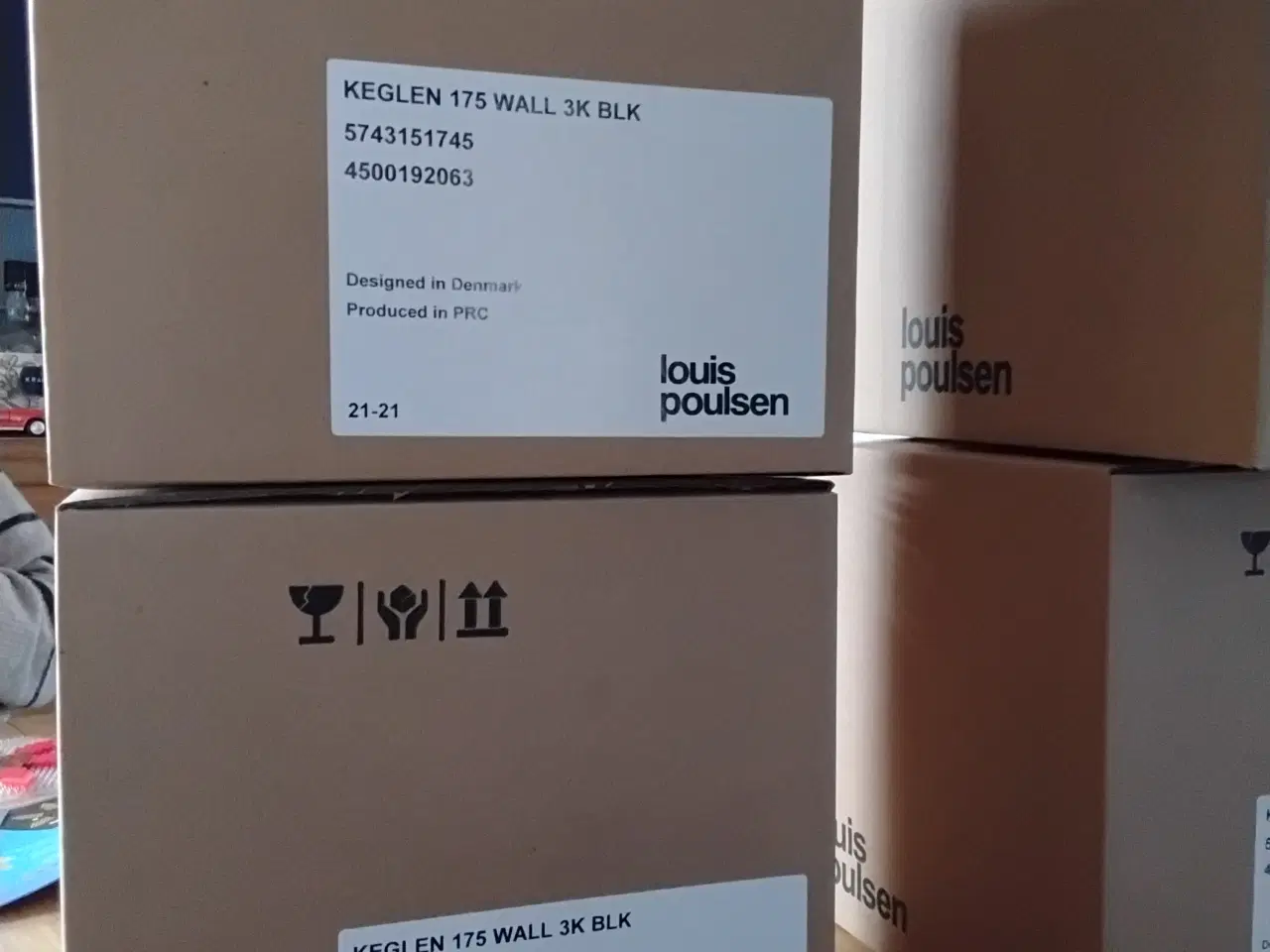 Billede 2 - Keglen 175 væg fra Louis Poulsen, sæt med 2 stk