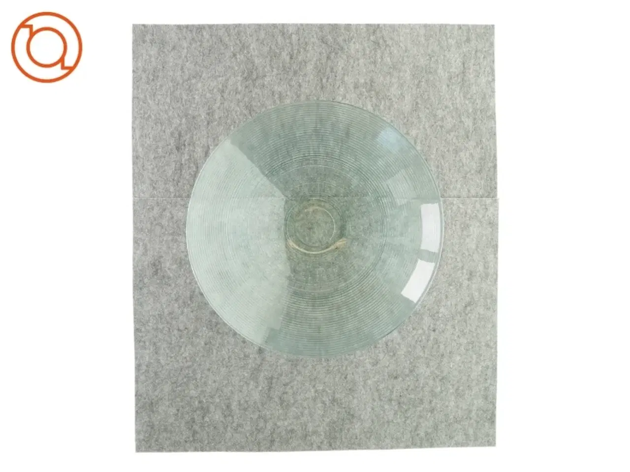 Billede 3 - Flot Glasfad til dekoration