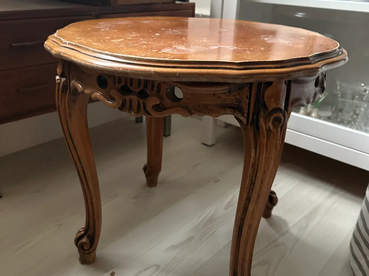 Billede 2 - Antikt træbord
