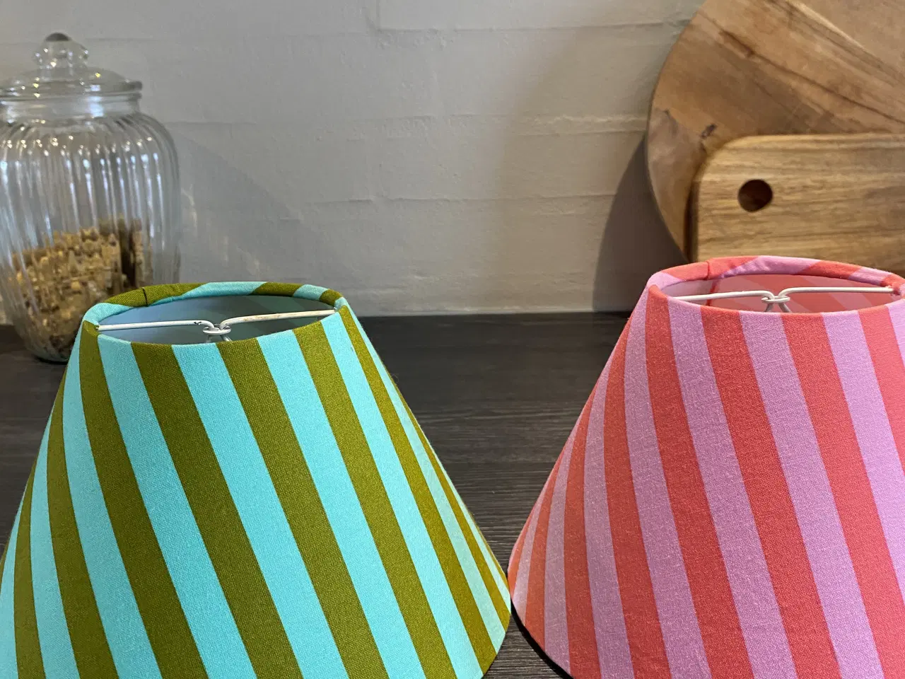 Billede 2 - Unikke håndlavede nye lampeskærme