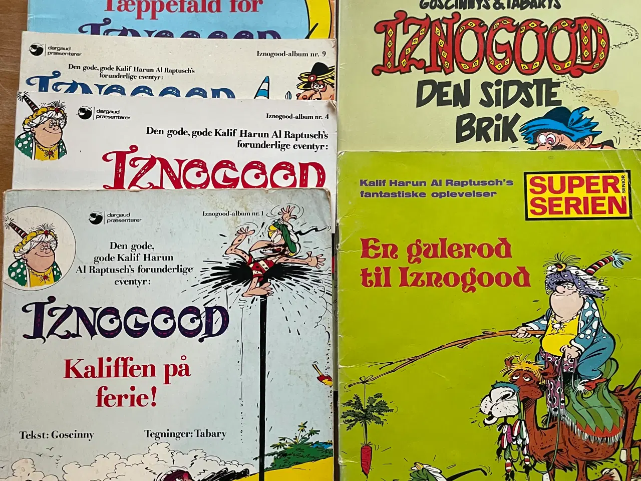 Billede 1 - Iznogood se tekst