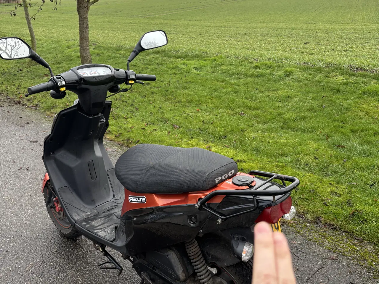 Billede 1 - PGO Hot 50 2takt Scooter orange og sort