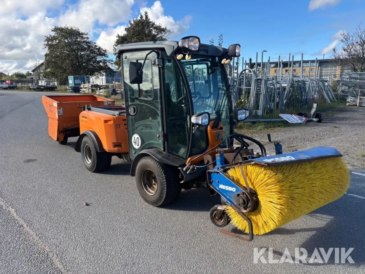 Billede 7 - Redskabsbærer Karcher Mic 50 advanced med tilbehør