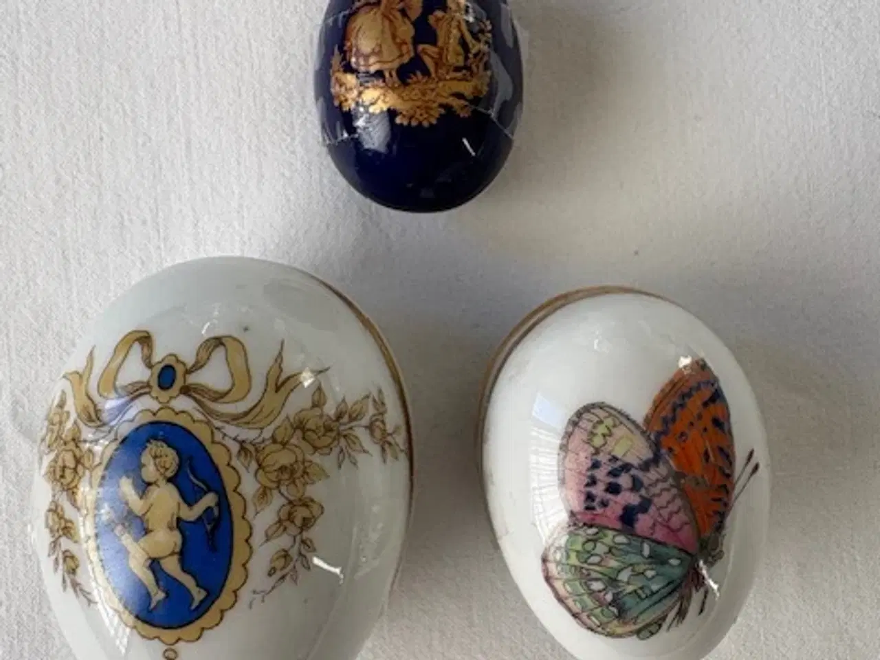 Billede 1 - Franske Påskeæg / Bonbonniere Limoges