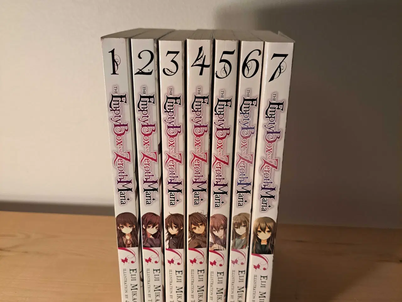 Billede 1 - The empty box and zeroth Maria 1-7 (light novels, 