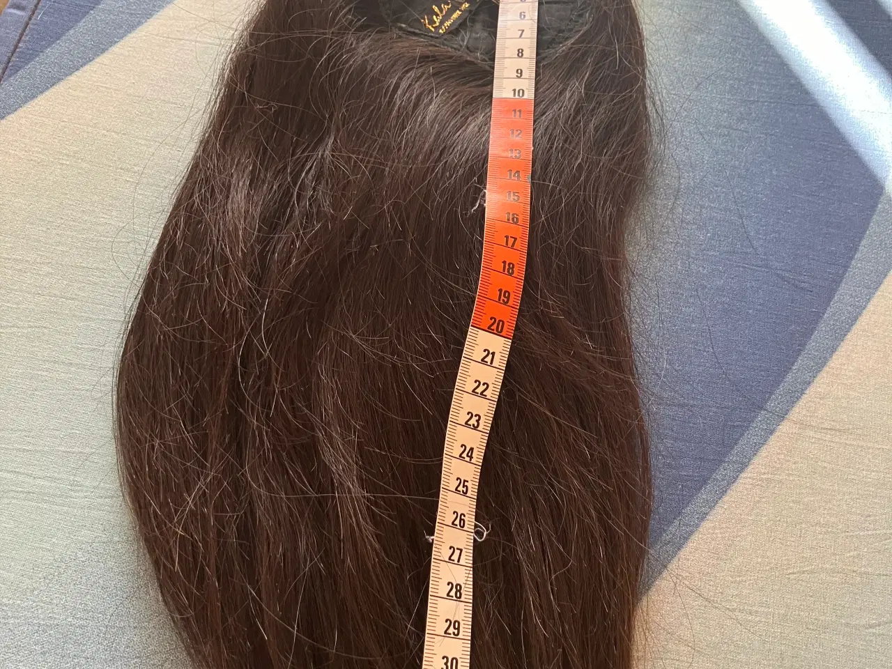 Billede 4 - HÅRTOP I ÆGTE HÅR