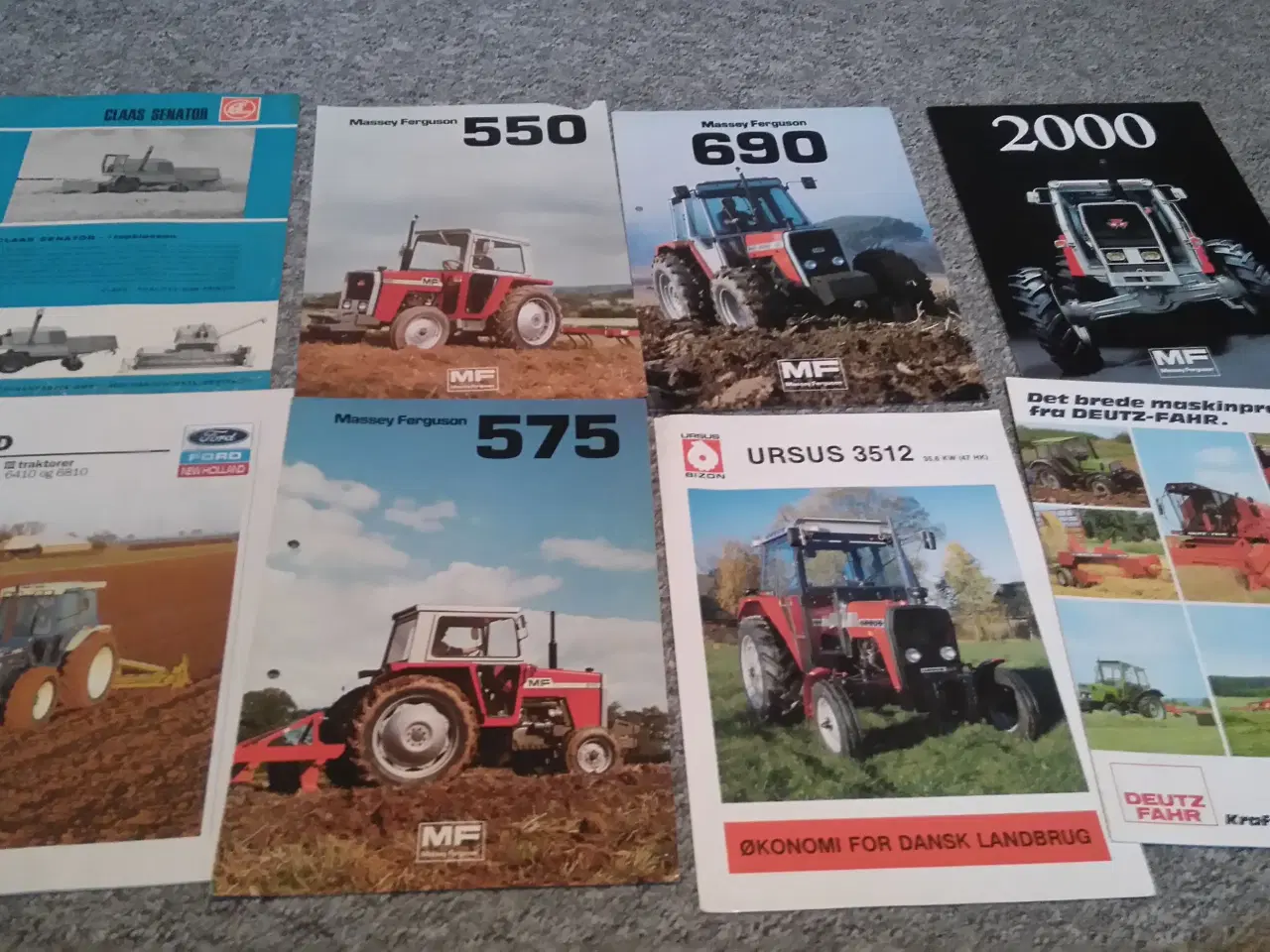 Billede 9 - Traktor og landbrugsmaskin brochurer 