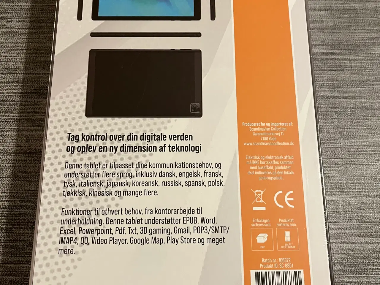 Billede 2 - 8 Tablet med Wifi 