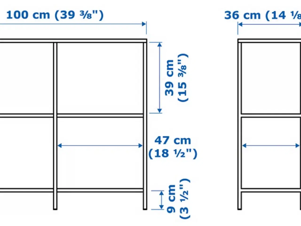 Billede 3 - VITTSJÖ Reol fra Ikea