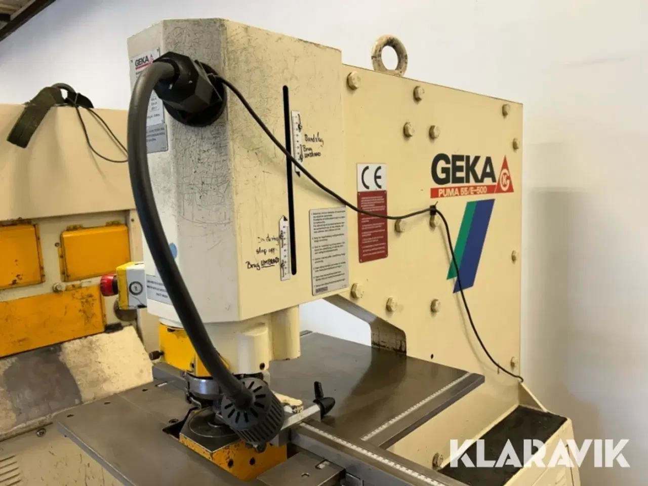 Billede 3 - Stansemaskine GEKA Puma 55/E-500