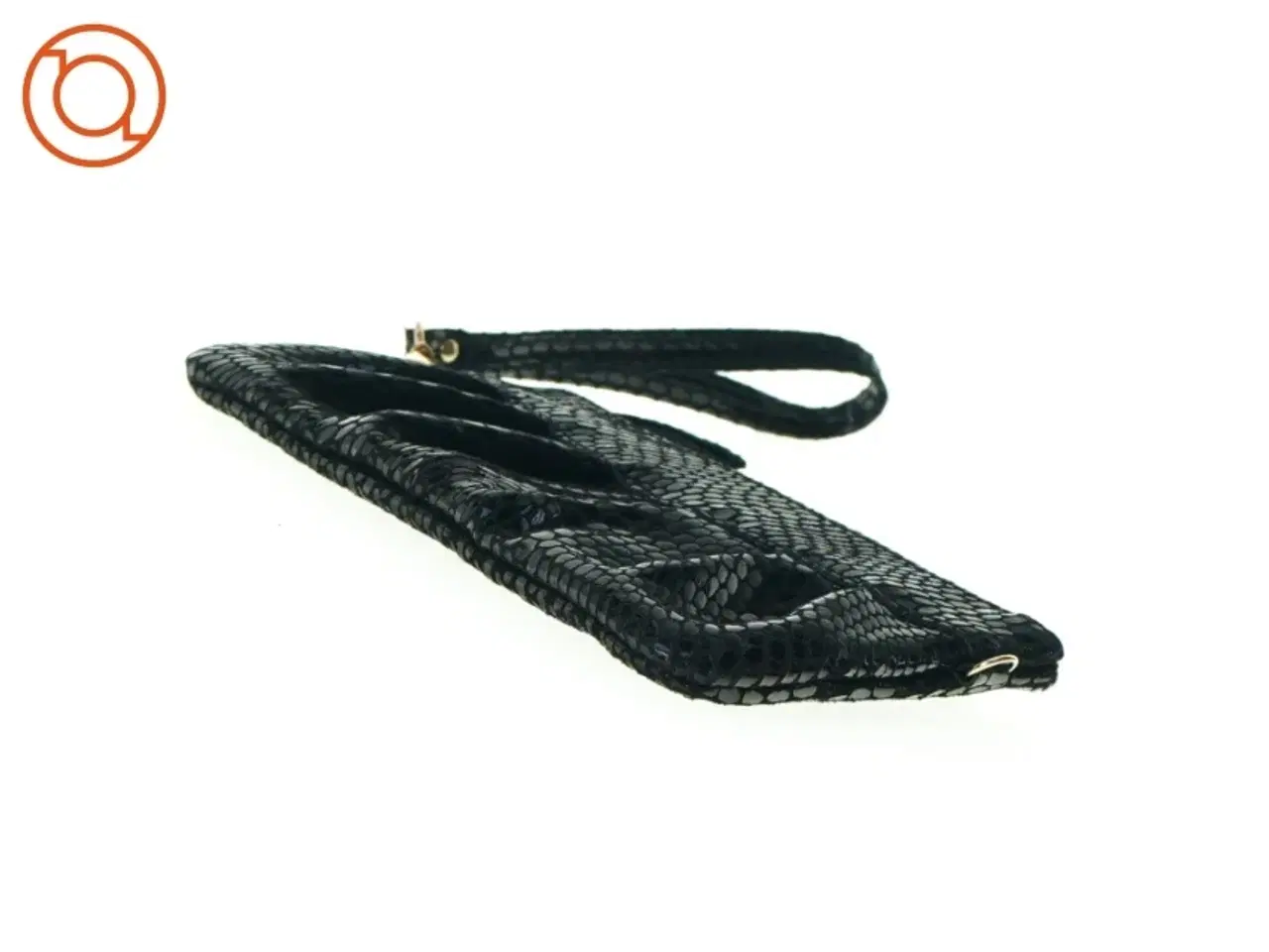 Billede 3 - Clutch Kroko Taske fra Satinni (str. 20 x 12 cm)
