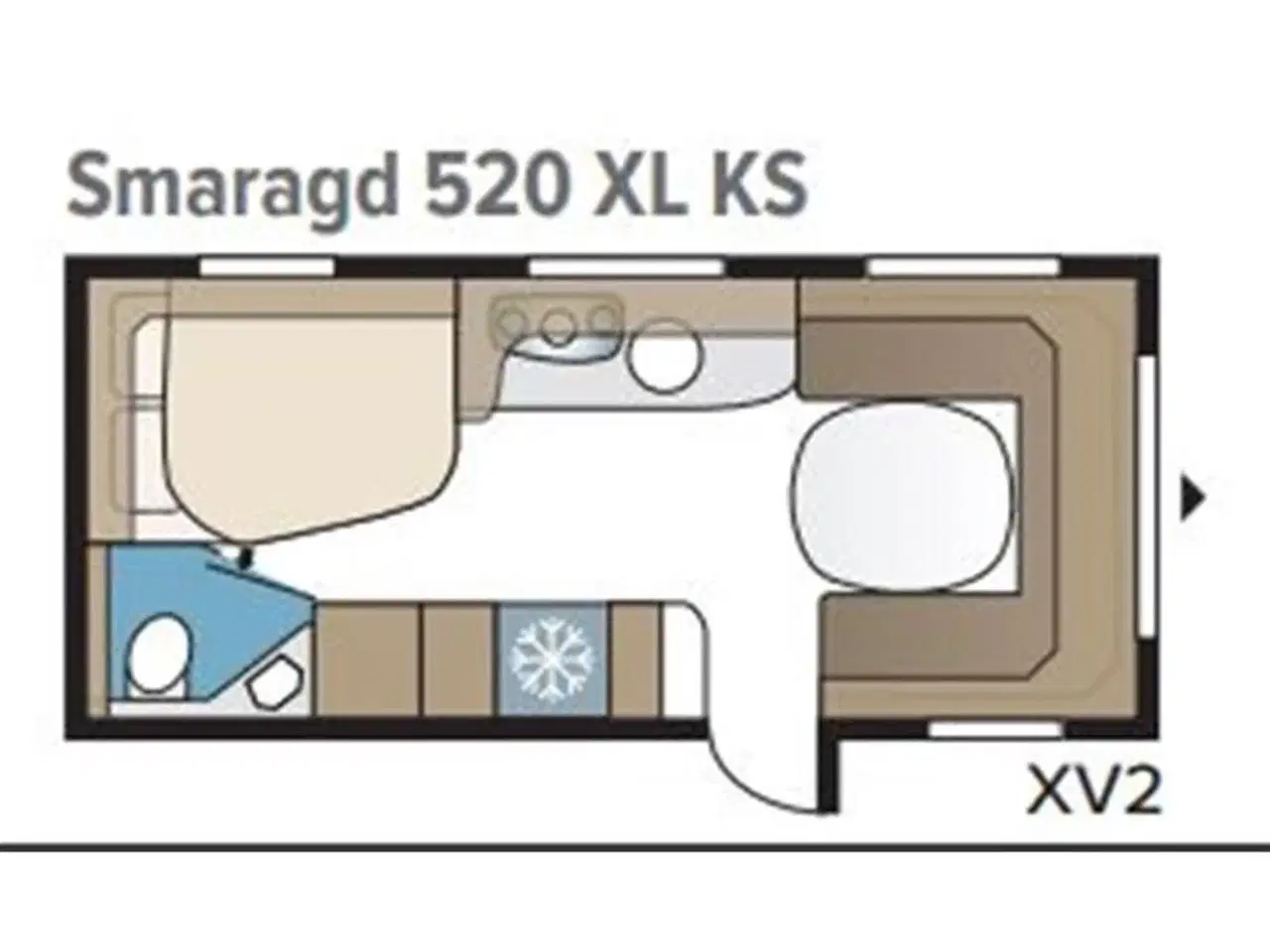 Billede 12 - 2025 - Kabe Smaragd 520 XL XV 2 KS Premium Line   Specialtilbud i begrænset antal!