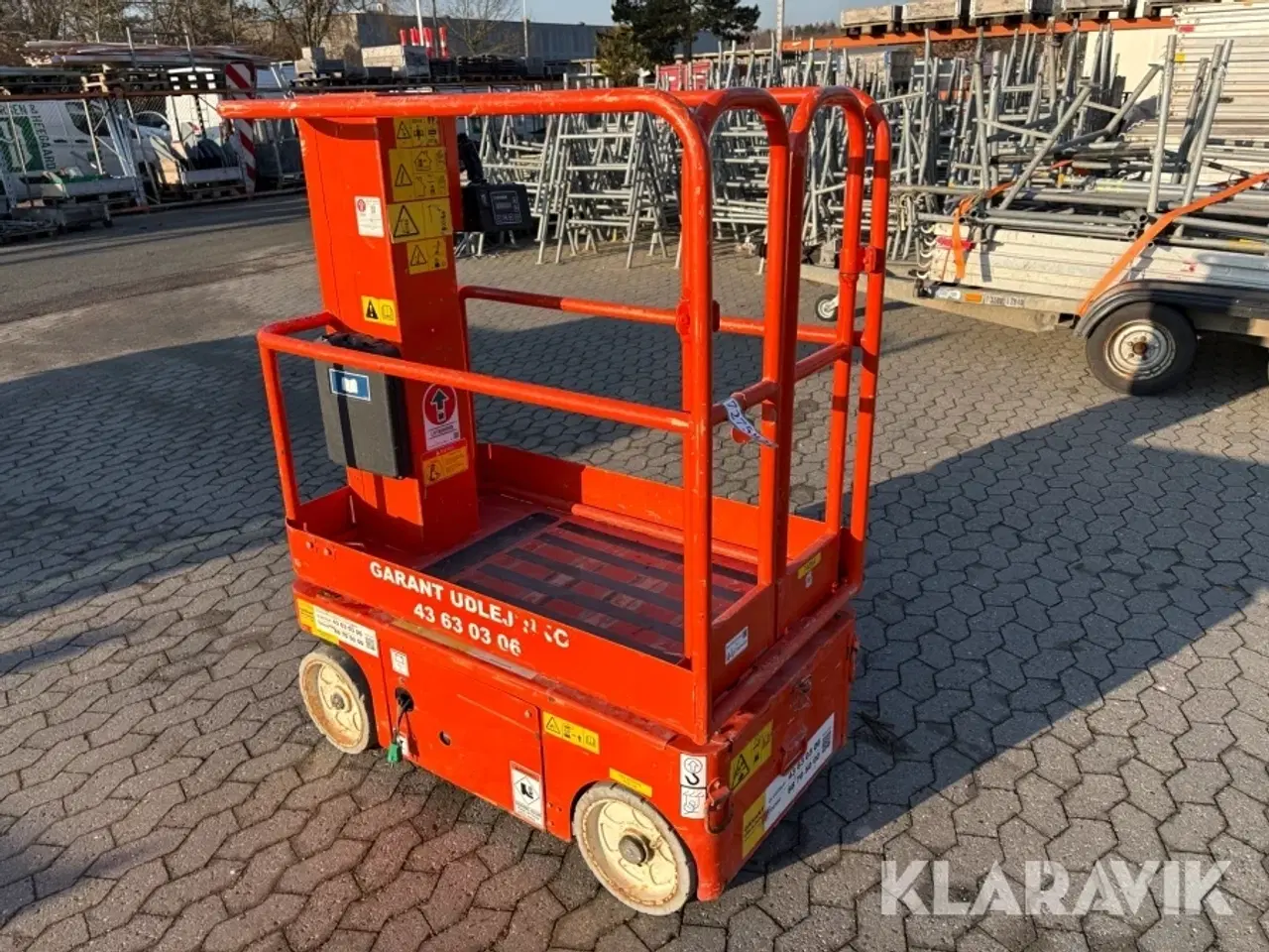 Billede 2 - Søjlelift Snorkel M1230E