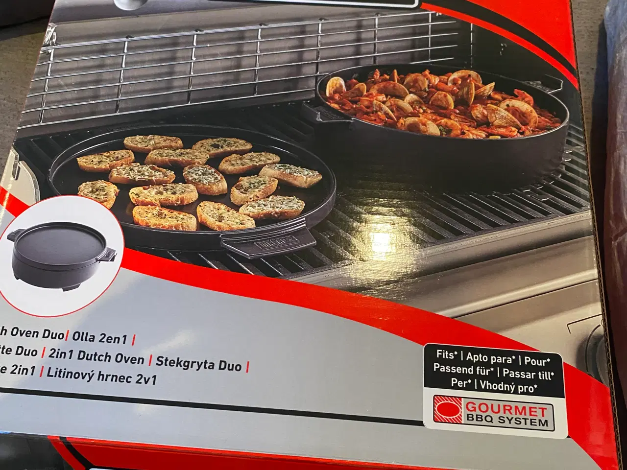 Billede 1 - Weber Dutch oven duo