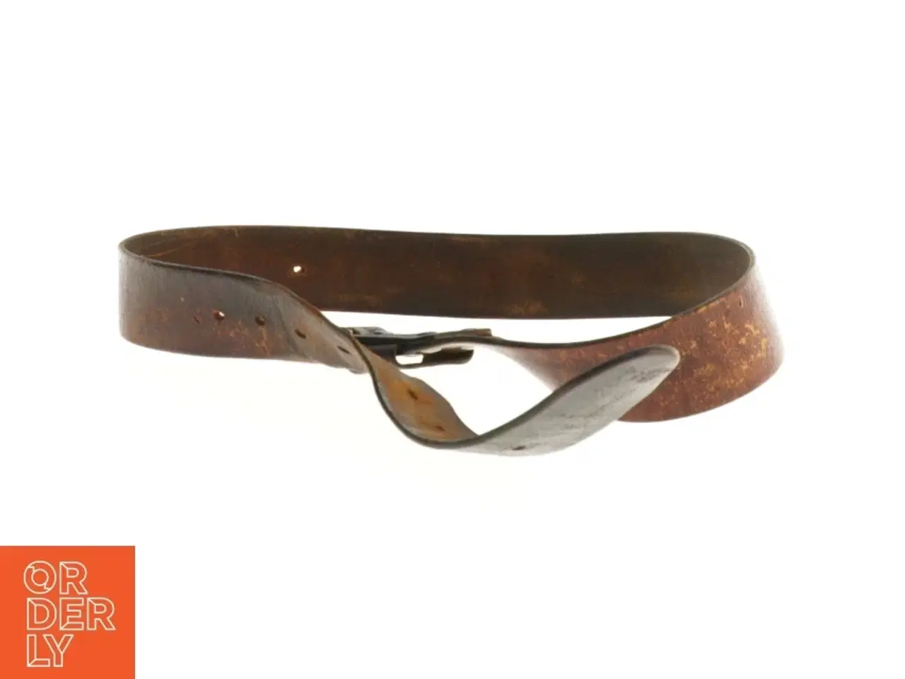 Billede 4 - Læderbælte (str. 109 x 4 cm)