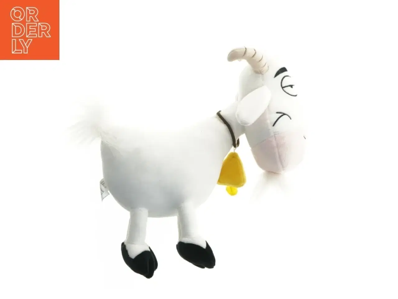 Billede 5 - Plys ged med klokke fra Wally Plush Toys (str. 30x20 cm)