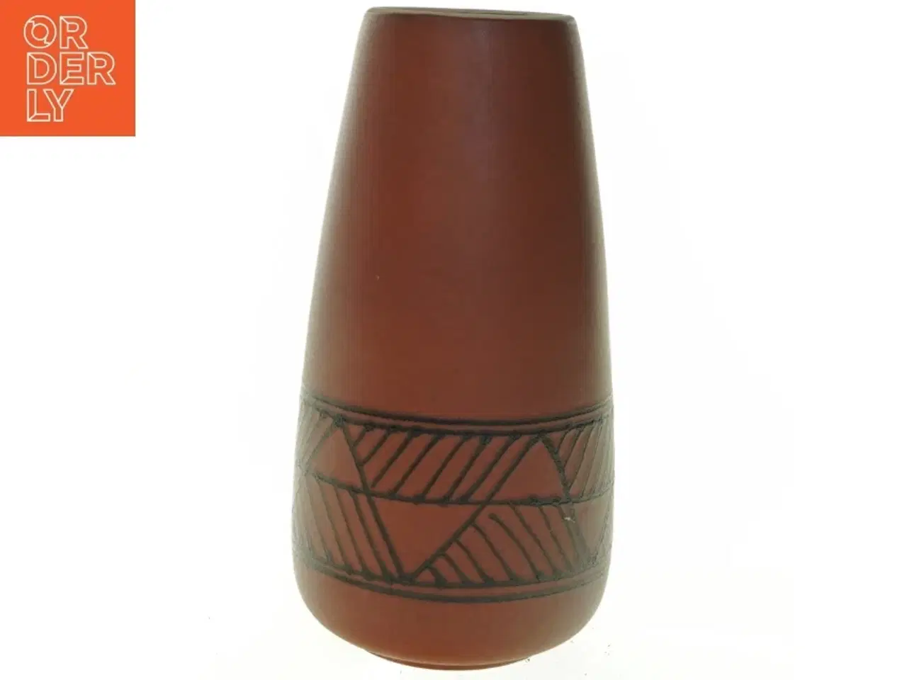 Billede 3 - W. Germany Keramikvase (str. 24. cm. 12 cm i diameter)
