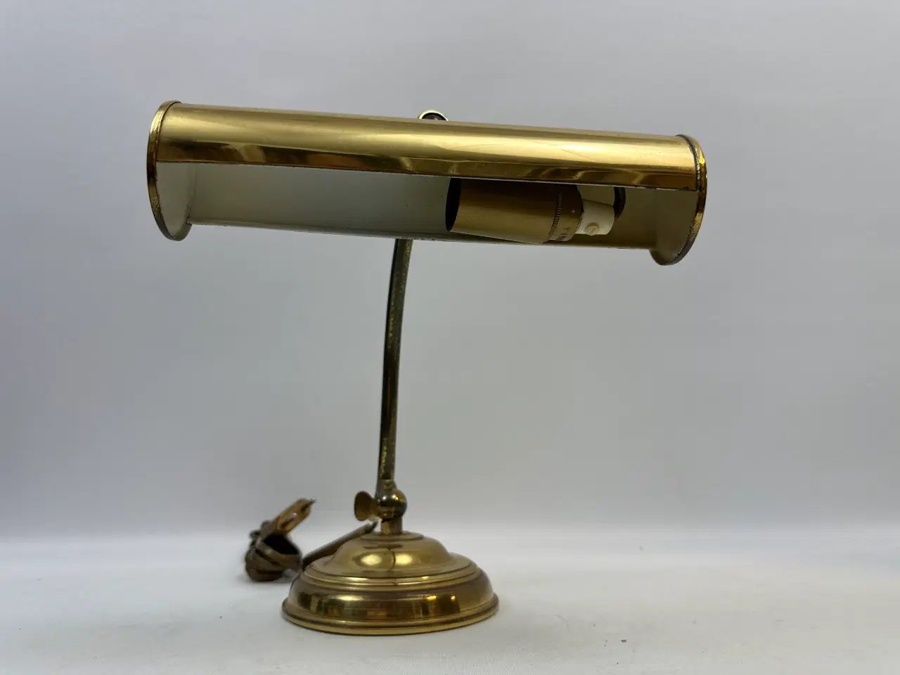 Billede 4 - Retro klaverlampe i messing (LAONI)