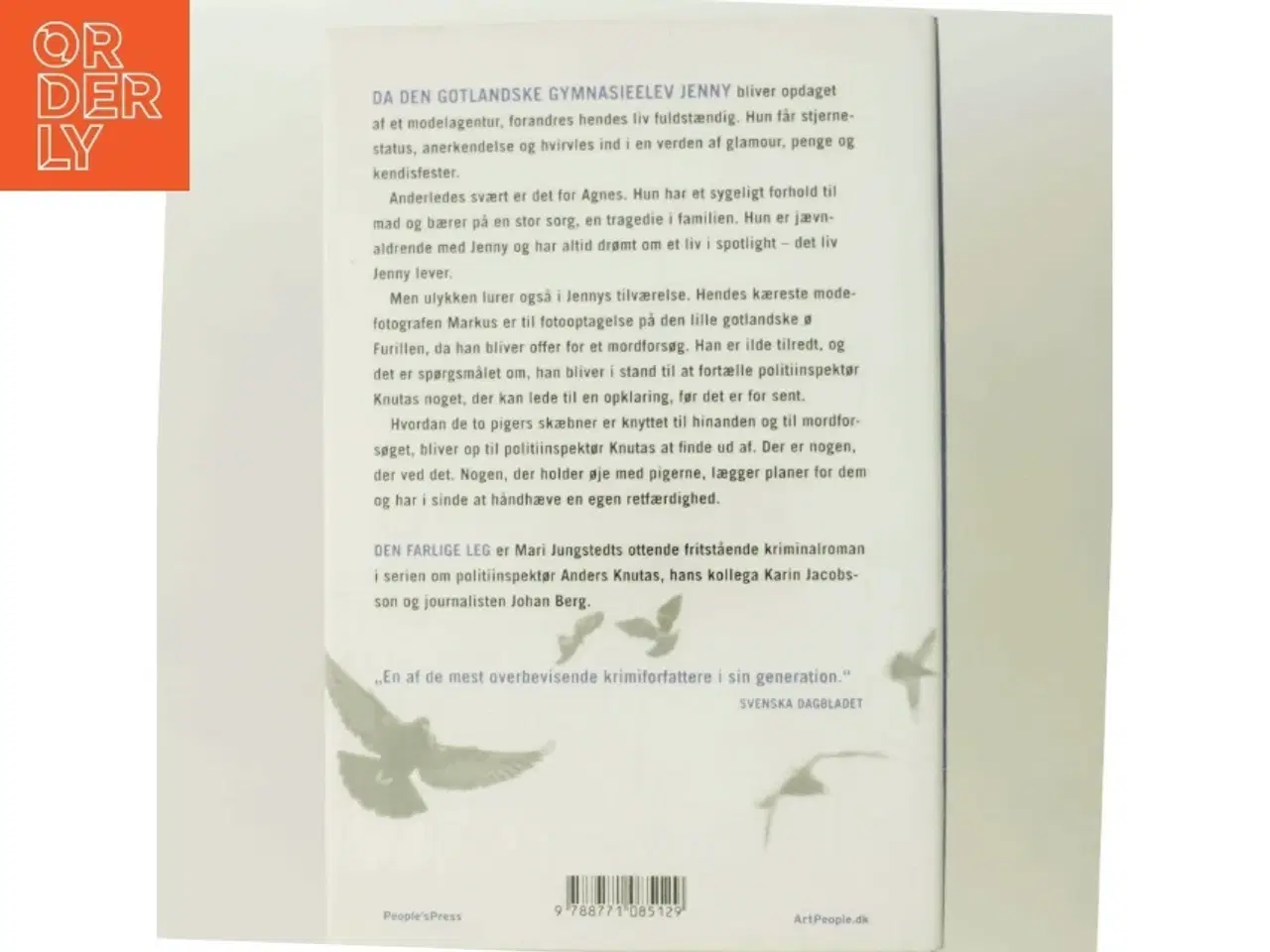 Billede 3 - Den farlige leg : kriminalroman af Mari Jungstedt (Bog)