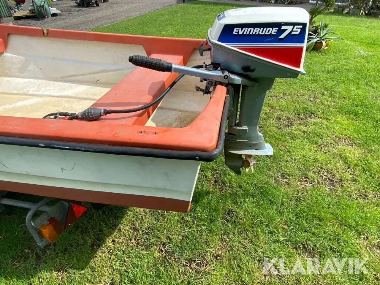 Billede 11 - Båd med motor og trailer