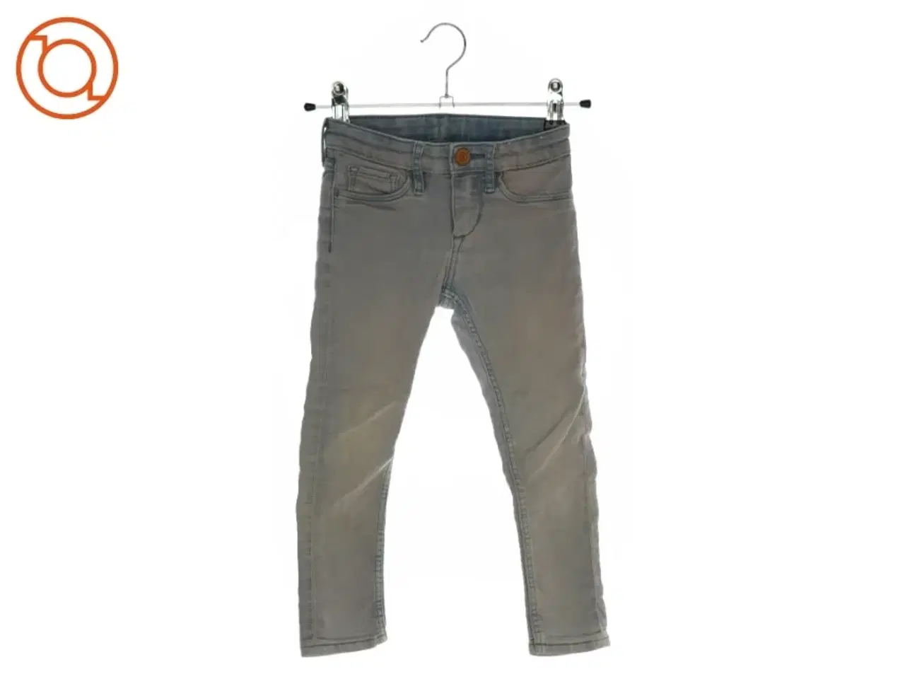 Billede 1 - Lyseblå cowboybukser i skinny fit (str. 104)