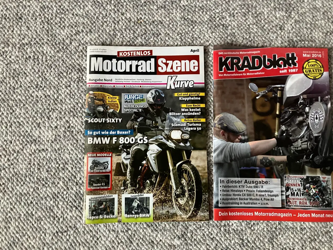 Billede 2 - Touring Nyt og Kradblatt ogMotorad Szene