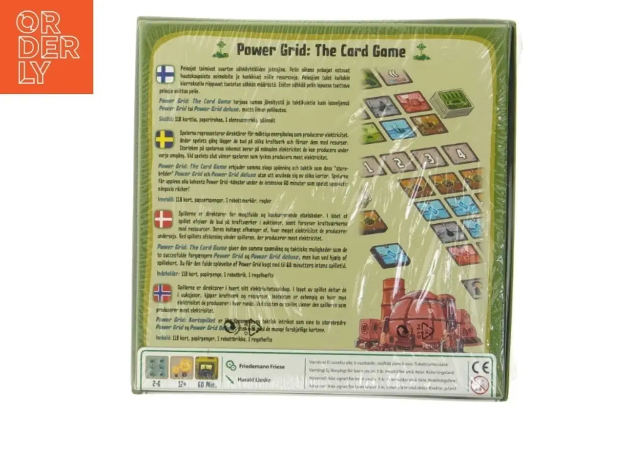 Billede 4 - Power Grid: Kortspillet fra Lautapelit (str. 21x21 cm)