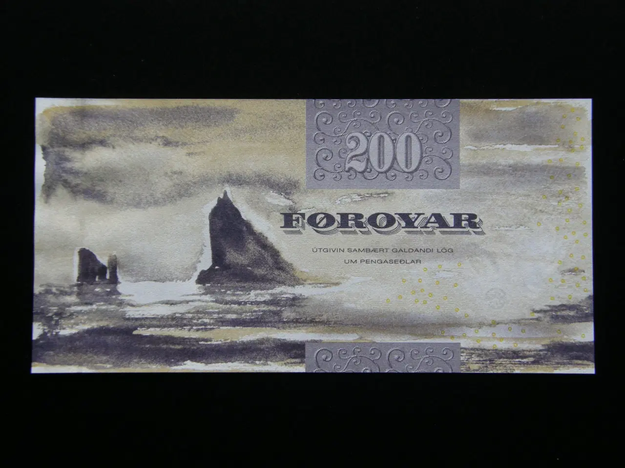 Billede 2 - Færøerne  200 Krónur  2003  P26  Unc.