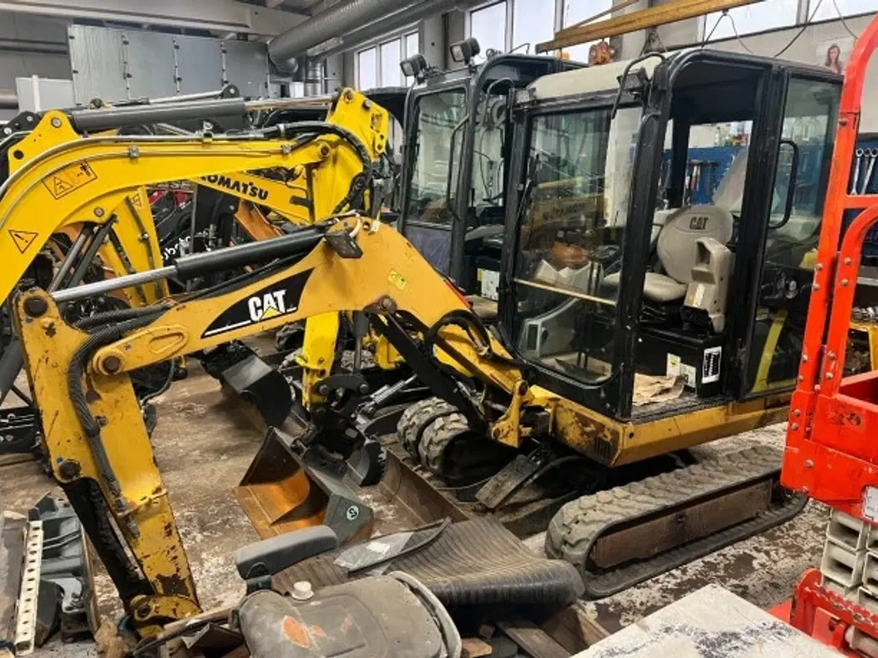 Billede 1 - CAT 301.8 C minigraver / 3 Skovle 