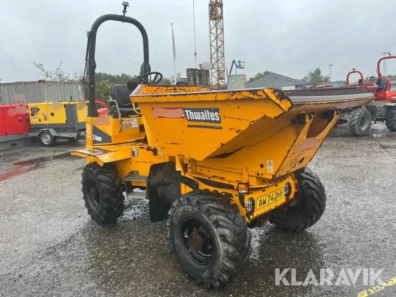 Billede 2 - Dumper Thwaites Mach475 3 Tonne Høj-Tip