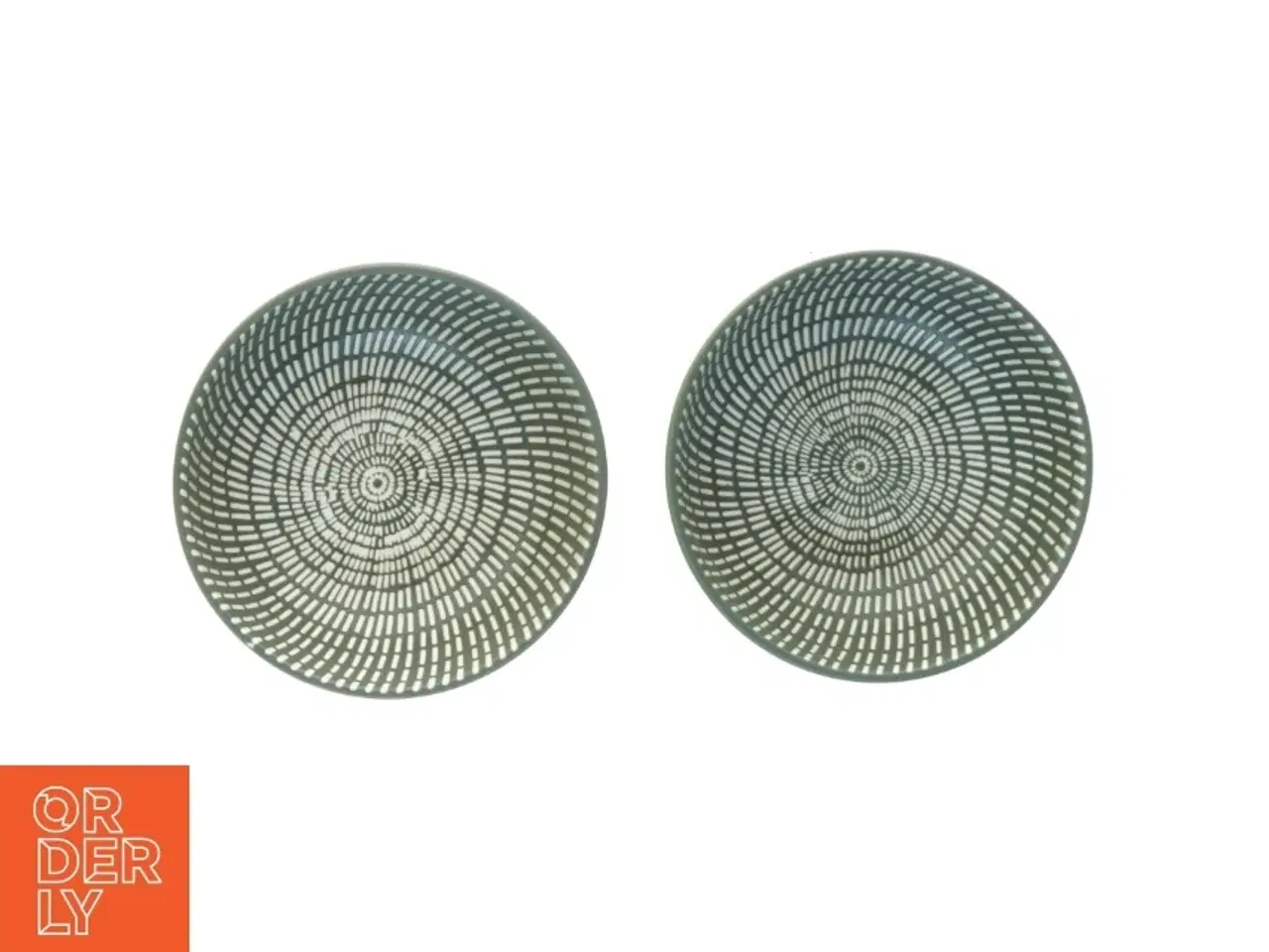 Billede 1 - Skåle med mønster fra Søstrene Grene (str. 13 x 4 cm)