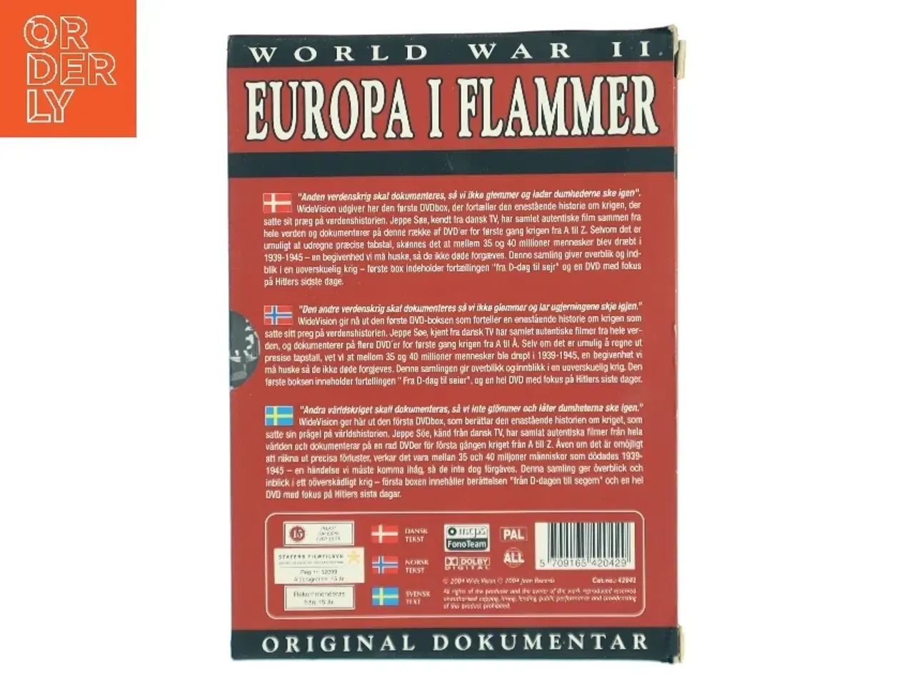 Billede 2 - World War II Europa i Flammer DVD Boxset (DVD)