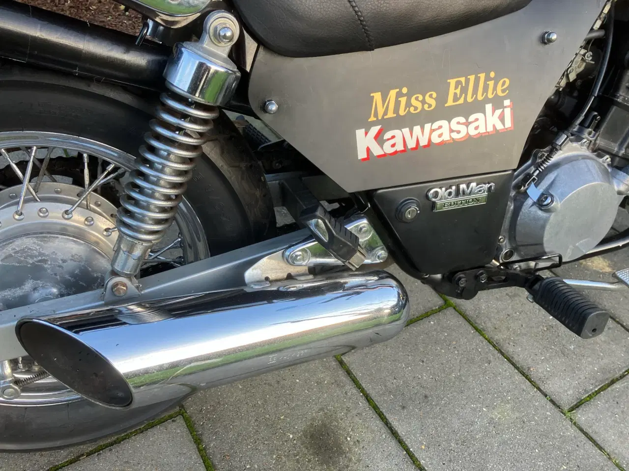 Billede 8 - Motorcykel Kawasaki EL205 vandkølet.
