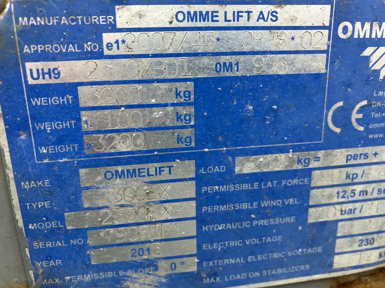 Billede 6 - Omme 1830 18 meters Trailer lift