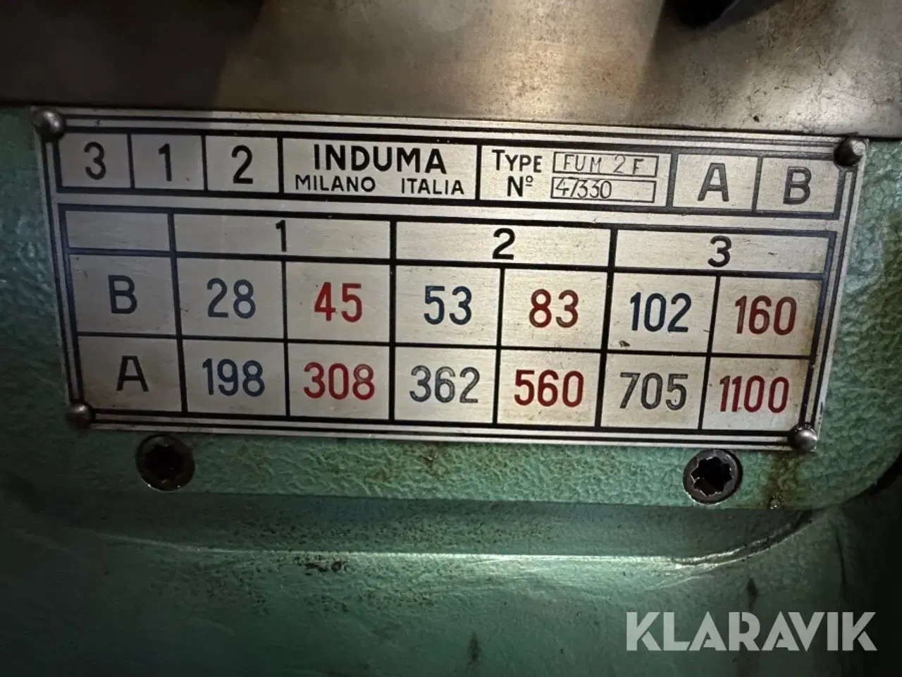 Billede 6 - Fræsemaskine Induma FUM 2F