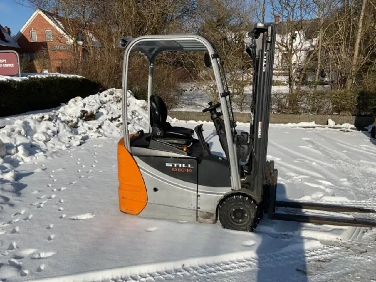 Billede 1 - Still 1600KG Eltruck 2019 Kun 2000 TIMER Triplexmast Sideskift Den er som ny