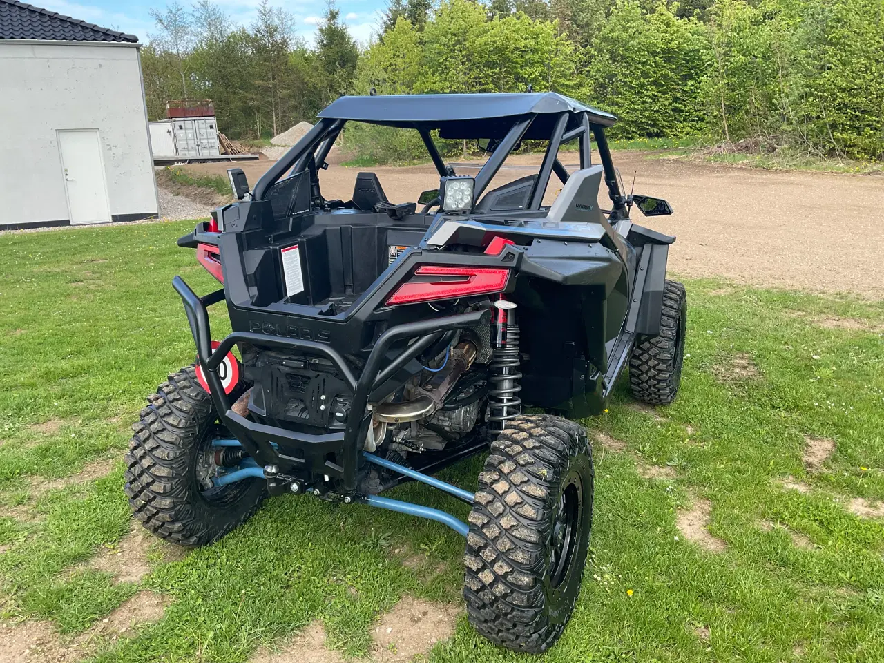Billede 8 - Polarias rzr pro  på traktorplader 
