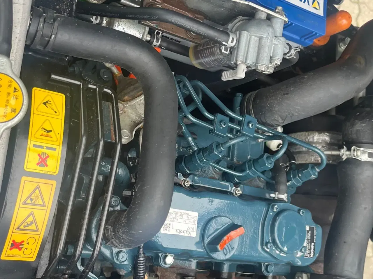 Billede 10 - Kubota U10-3 SL Monteret med Udskudsarm