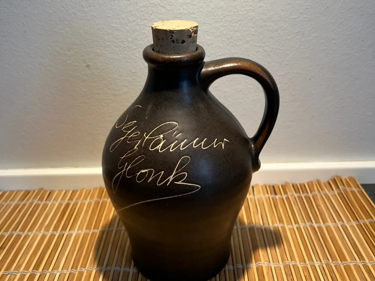 Billede 1 - Vintage Müller & Co. Keramikflaske – Tysk Samlerob