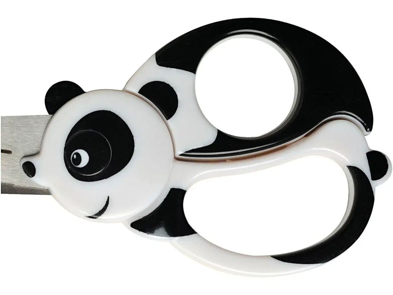 Billede 1 - Sikker Børnesaks med Panda Motiv - 13 cm