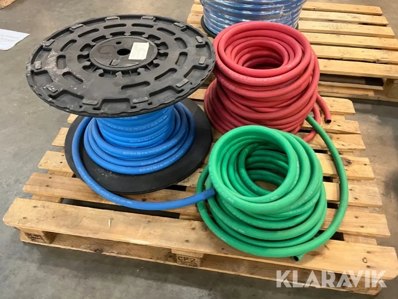 Billede 3 - Slanger 5/8" (16 mm) 220 meter i alt – 2 ruller à 110 meter blå