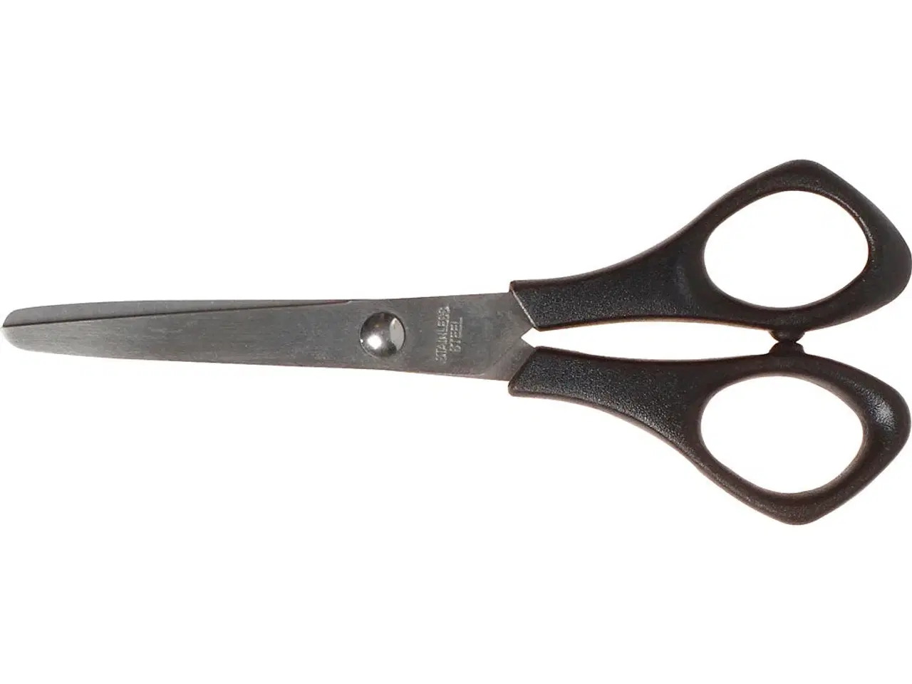 Billede 1 - Skolesaks, L: 14 cm, rund, højre, 1 stk.