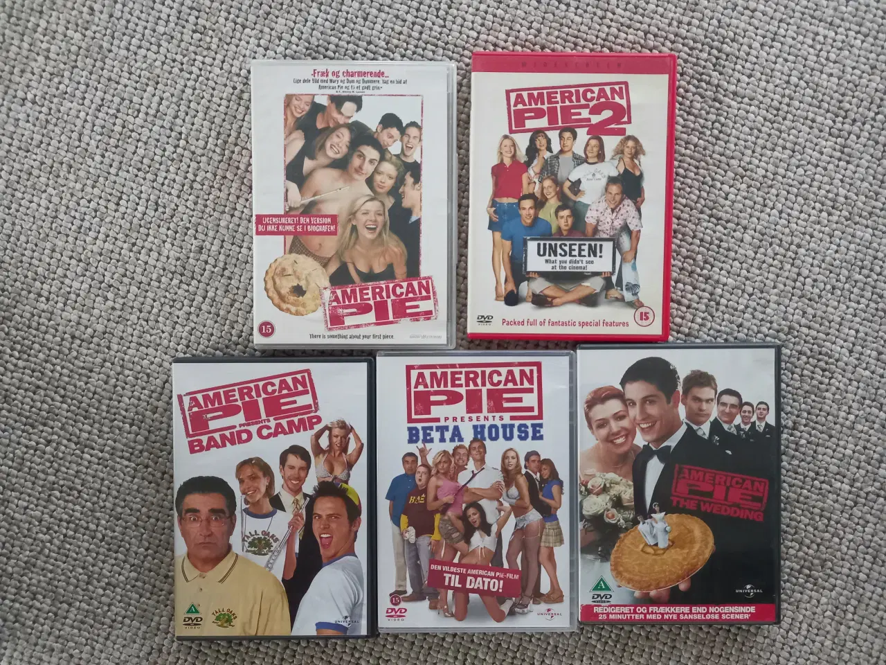 Billede 1 - American Pie Filmene 5stk.