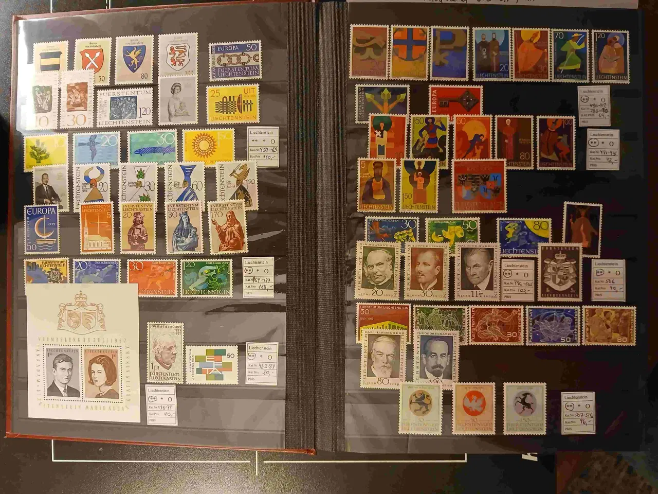 Billede 4 - Liechtenstein (40) Postfrisk ** samling fra 1956 t