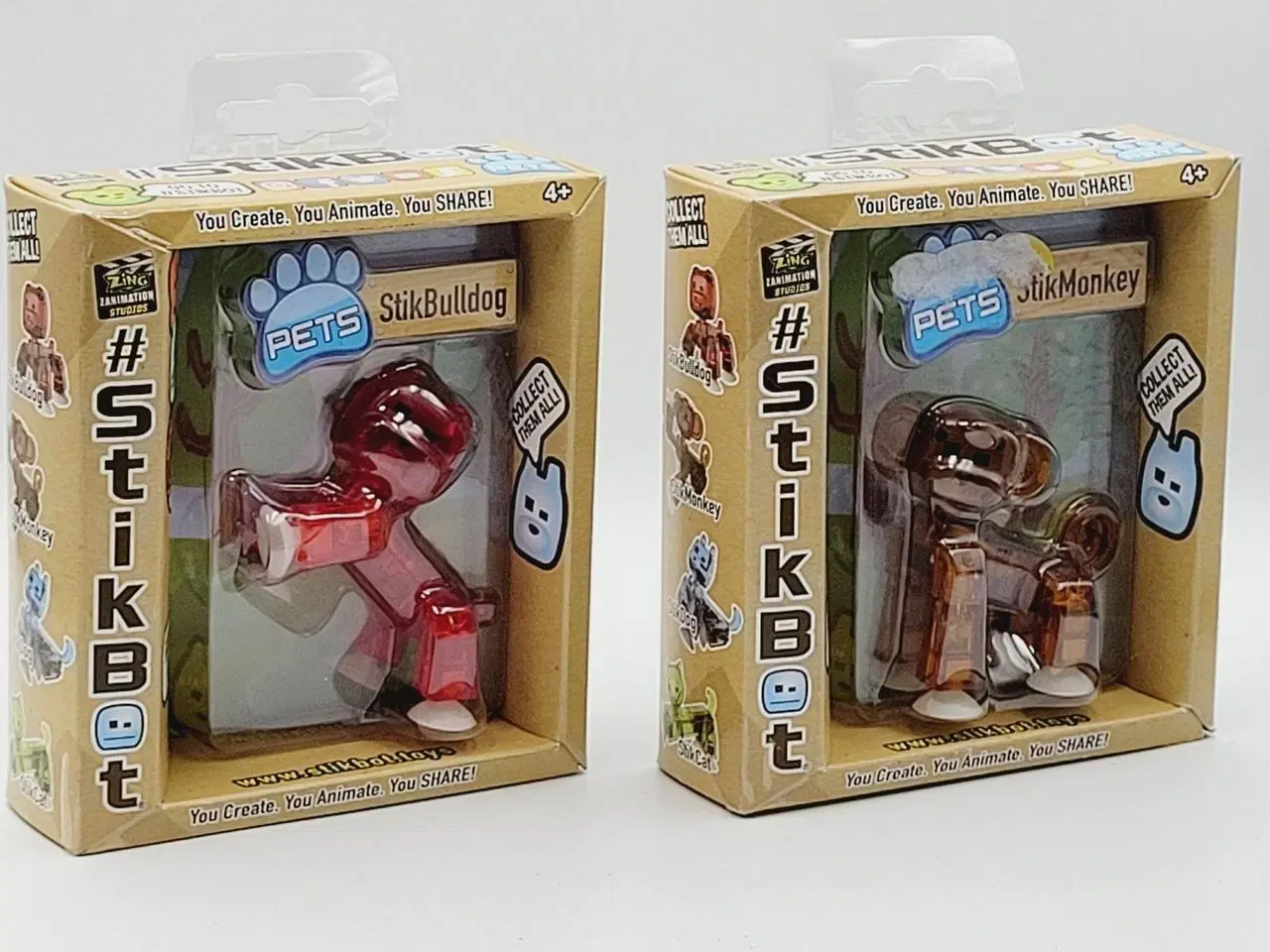 Billede 2 - ⭐️· 4 stk. Stikbots - Perfekt til stop-motion anim