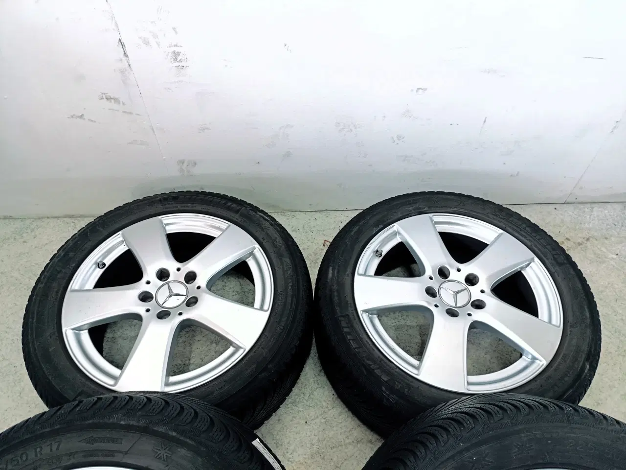 Billede 4 - 5x112 17" ET48,5 nav 66,6ø Mercedes vintersæt TPMS