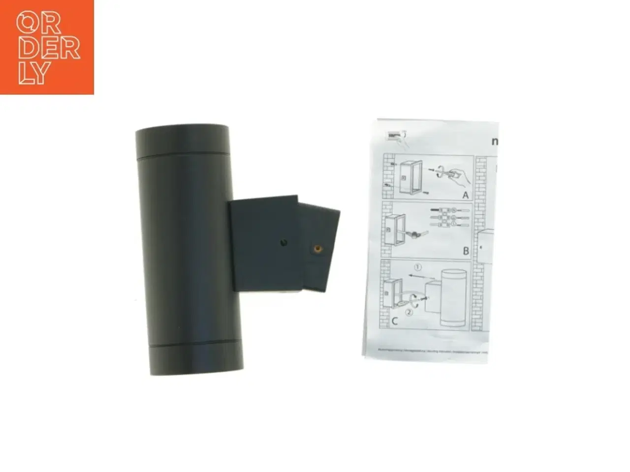 Billede 7 - Udendørslampe fra Nordlux (str. 19,5 x 12,5 x 7,6 cm)
