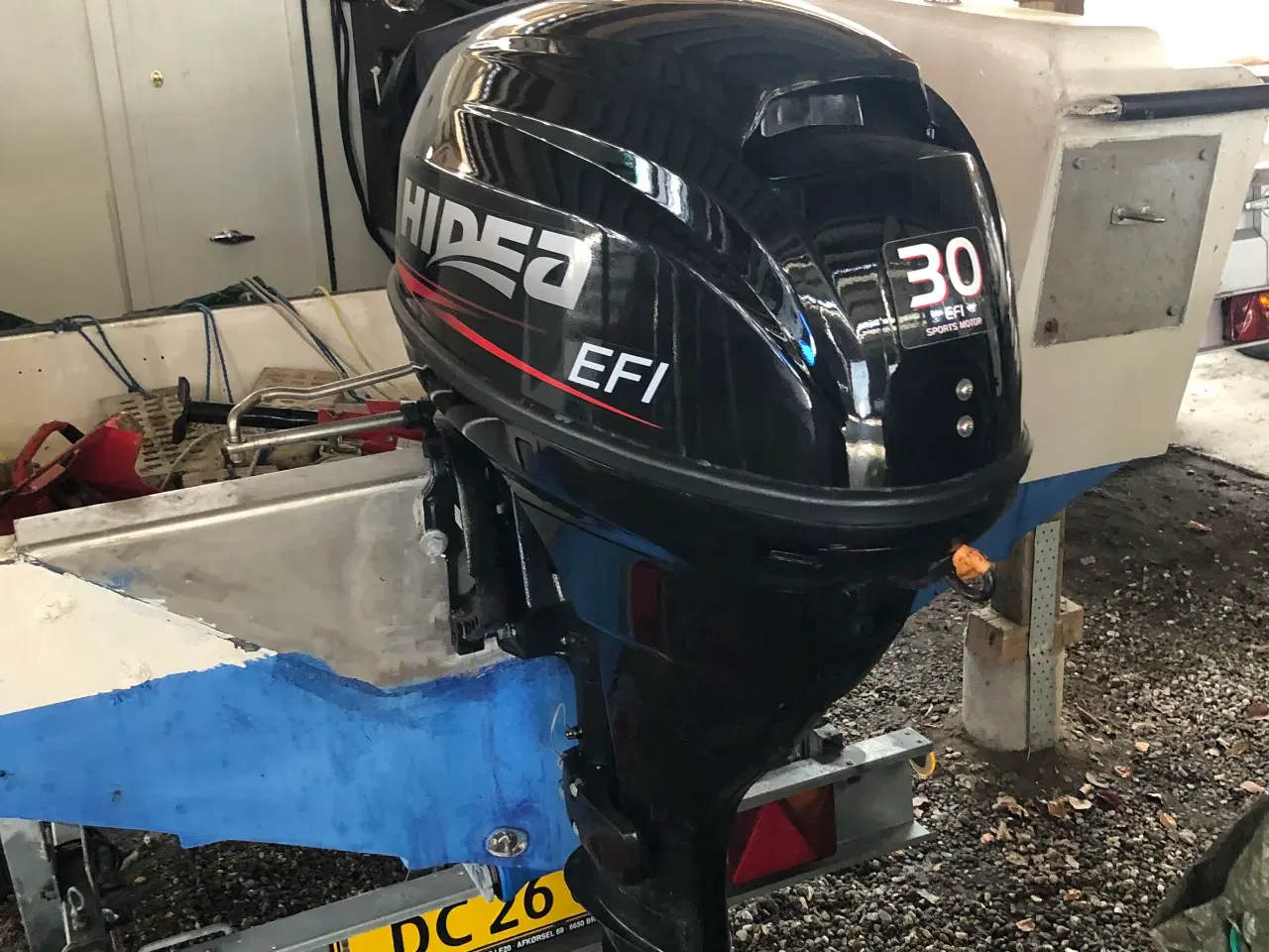 Billede 6 - 16 fod med kabine, 30 Hk motor og trailer
