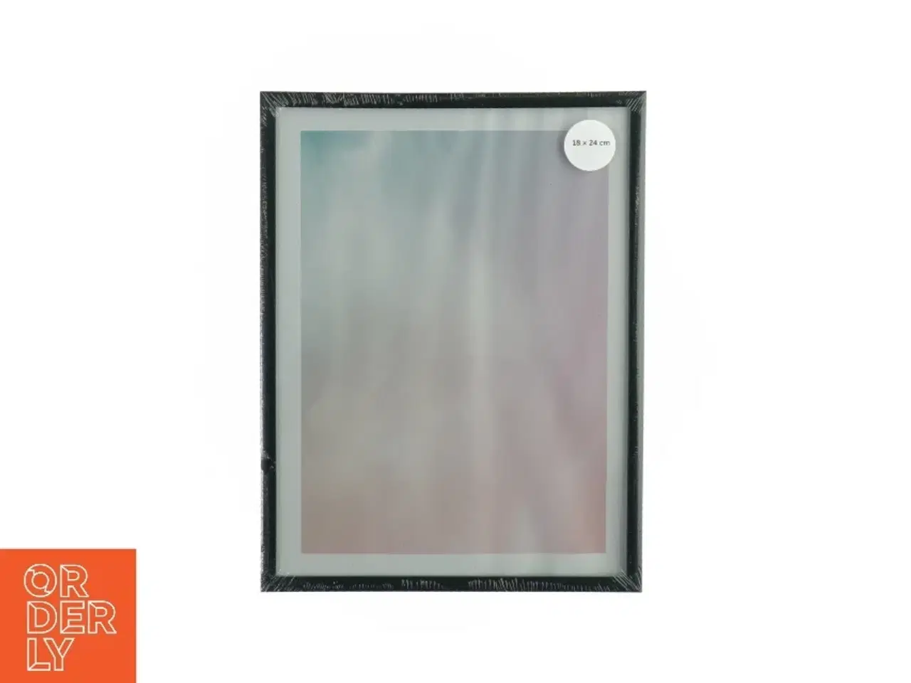 Billede 2 - Sort billedramme (str. LB: 18x24 cm)