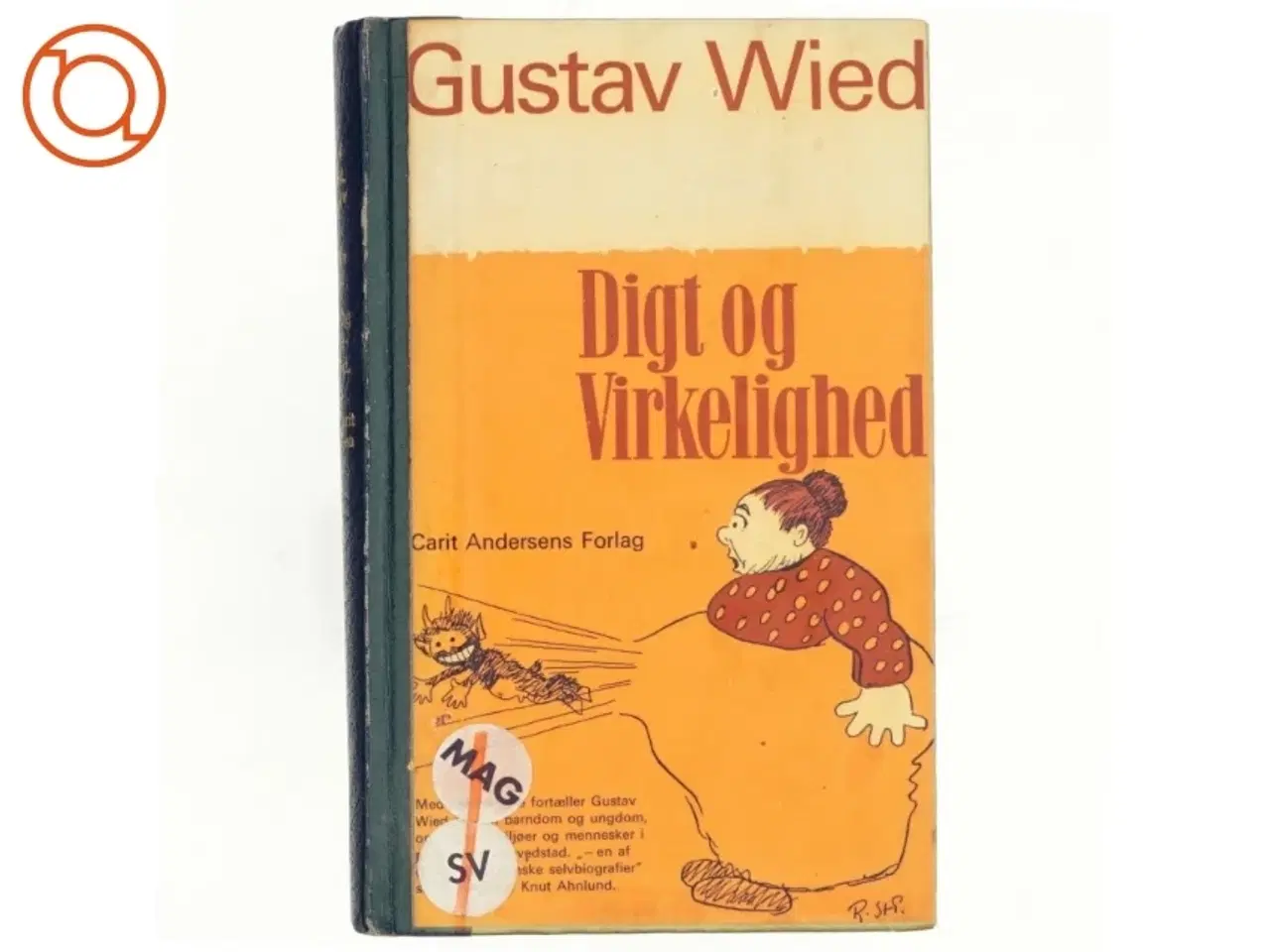 Billede 1 - Digt og virkelighed af Gustav Wied (Bog)